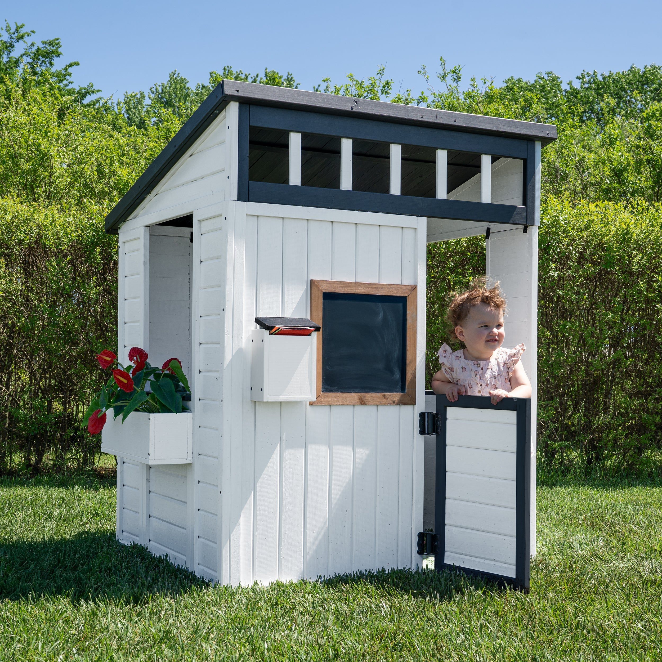 2303041-Caraway-Playhouse-White-Hero Caraway Cottage - White - Image 1