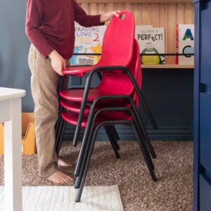 Kid's Stacking Chairs-4 Pack - Image 13