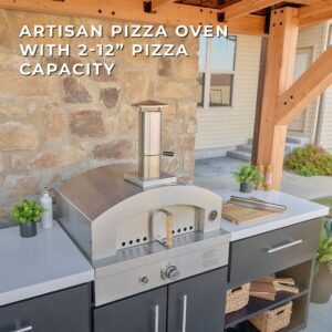 Timber Rock Outdoor Pizza Oven Cook Station - Image 3