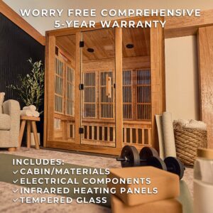 Rylan Indoor Infrared Sauna – 4 Person - Image 3