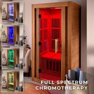 Rylan Indoor Infrared Sauna – 1 Person - Image 10