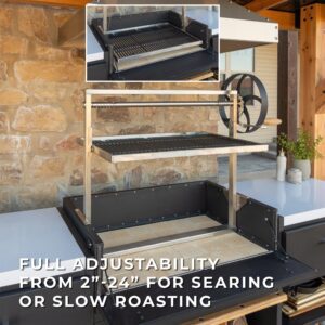 Timber Rock Outdoor Argentine Grill Cook Station - Image 2