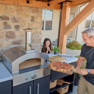 Timber Rock Outdoor Pizza Oven Cook Station - Image 13