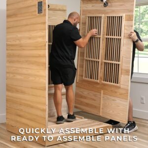 Rylan Indoor Infrared Sauna – 2 Person - Image 13