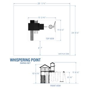 Whispering Point Swing Set - Image 2