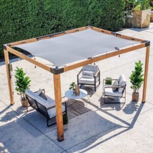 12x10 Brendan Sail Shade Pergola - Image 11