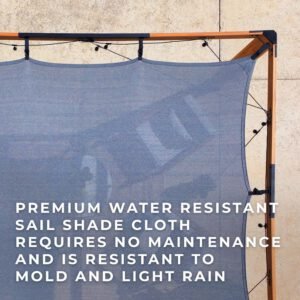 12x10 Brendan Sail Shade Pergola - Image 8