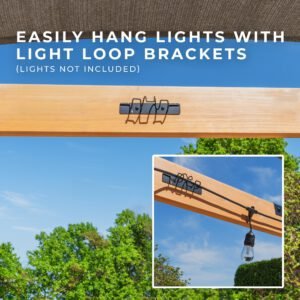 12x10 Brendan Sail Shade Pergola - Image 10