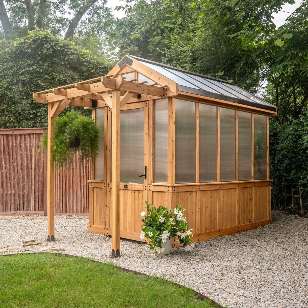 Premium Backyard Pergolas Greenhouses and Outdoor Structures