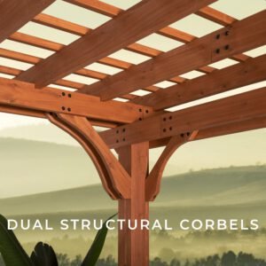 24x12 Beaumont Pergola - Image 7