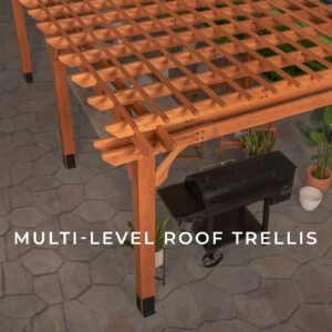 24x12 Beaumont Pergola - Image 8