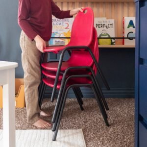 Kid's Stacking Chairs-4 Pack - Image 13
