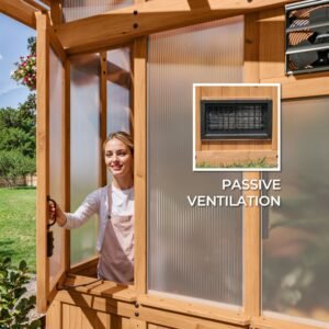 9x6 Poppy Greenhouse - Image 6