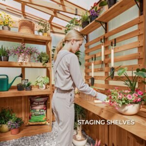 9x6 Poppy Greenhouse - Image 10