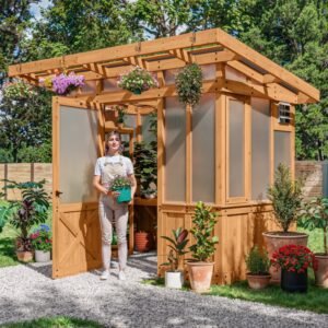 9x6 Poppy Greenhouse - Image 11