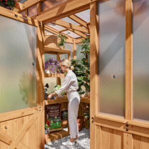 9x6 Poppy Greenhouse - Image 12