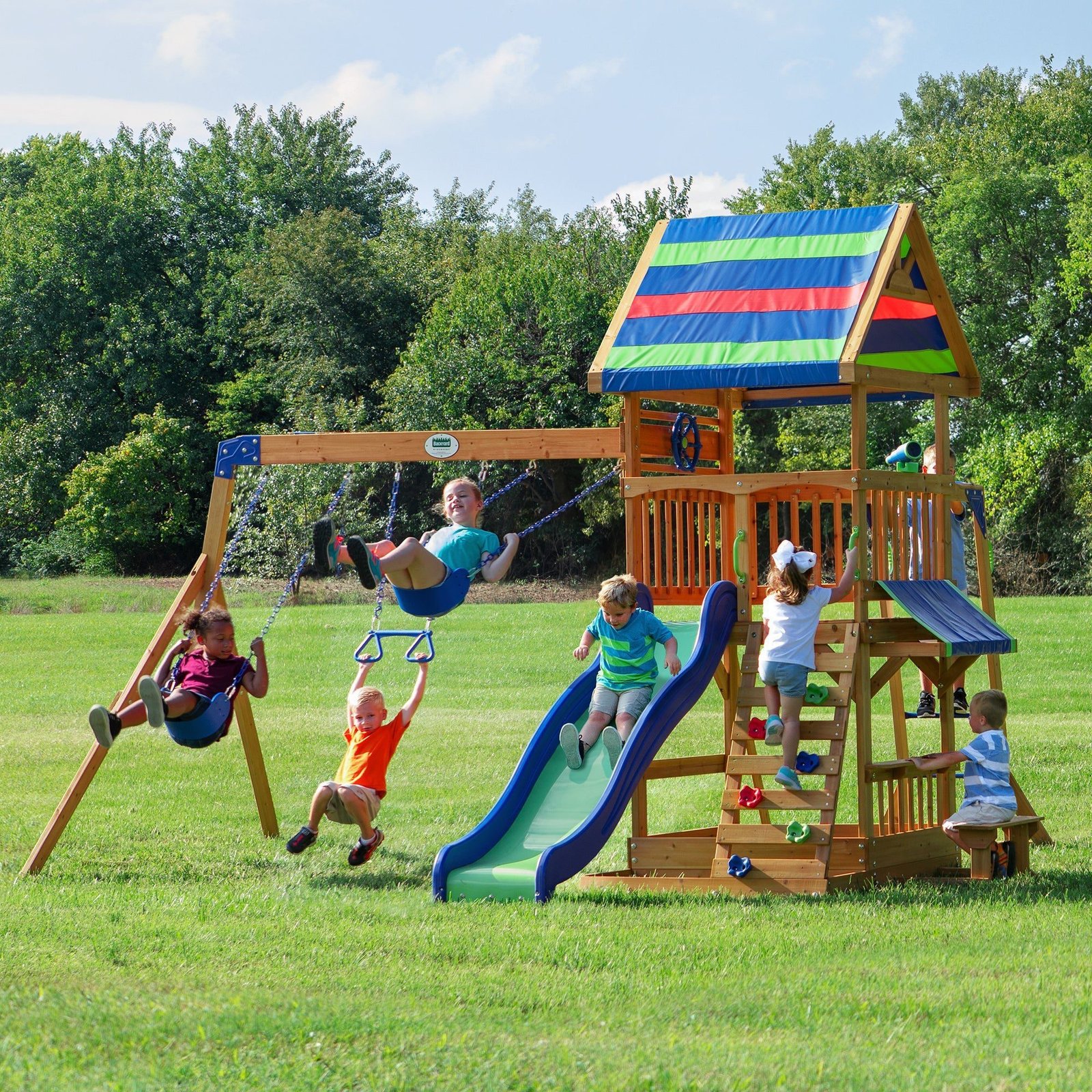 Beach-Front-Main-Outdoor Beach Front Swing Set - Image 1