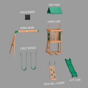Buckley Hill Swing Set - Image 8
