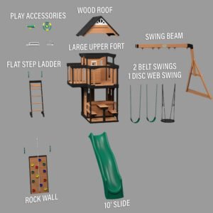 Canyon Creek Swing Set - Image 19