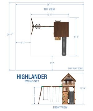 Highlander Swing Set - Image 5