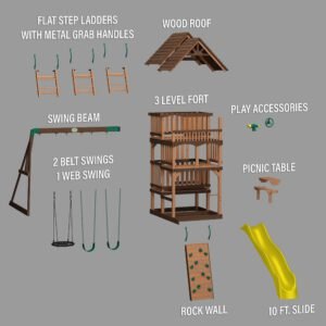 Highlander Swing Set - Image 34