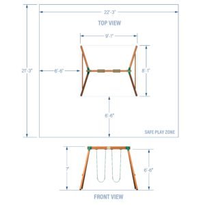 Heavy-Duty Durango Swing Set - Image 2