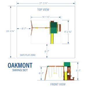 Oakmont Swing Set - Image 2
