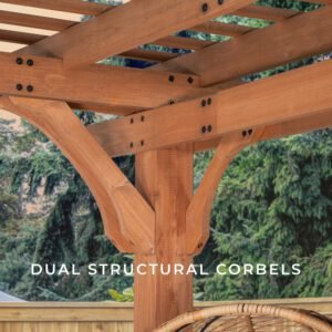 14x12 Beaumont Pergola - Image 6