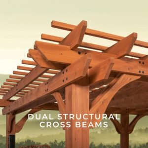 20x12 Beaumont Pergola - Image 6