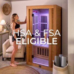 Rylan Indoor Infrared Sauna – 1 Person - Image 14