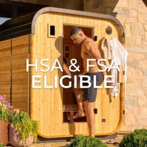Lennon Outdoor Cube Sauna – 2-4 Person - Image 12