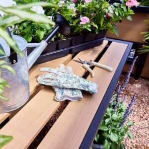 14x12 Larkspur Metal Greenhouse - Image 15