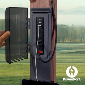 14x10 Somerville Pergola - Walnut Stain - Image 4