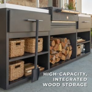 Timber Rock Outdoor Argentine Grill Cook Station - Image 7