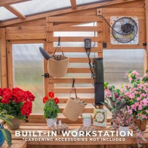 9x6 Willow Greenhouse - Image 8