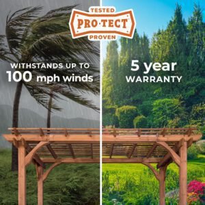 12x12 Beaumont Pergola - Image 3