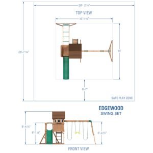 Edgewood Swing Set - Image 2