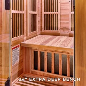Rylan Indoor Infrared Sauna – 1 Person - Image 7