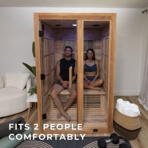 Rylan Indoor Infrared Sauna – 2 Person - Image 6