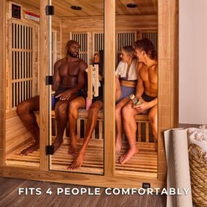 Rylan Indoor Infrared Sauna – 4 Person - Image 6