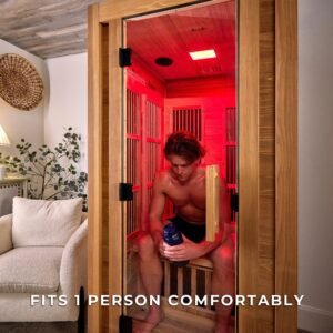 Rylan Indoor Infrared Sauna – 1 Person - Image 6