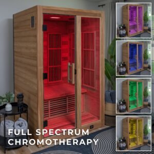 Rylan Indoor Infrared Sauna – 2 Person - Image 10