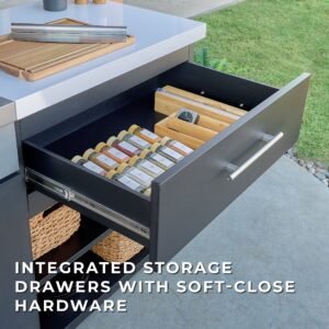 Timber Rock Outdoor Pizza Oven Cook Station - Image 6