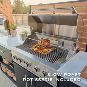 Timber Rock Outdoor Grill Cook Station - Image 7