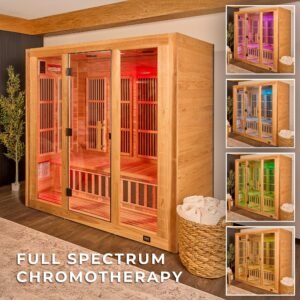 Rylan Indoor Infrared Sauna – 4 Person - Image 10