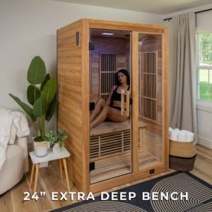 Rylan Indoor Infrared Sauna – 2 Person - Image 7