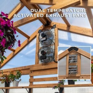 14.5x12 Savannah Greenhouse - Image 5
