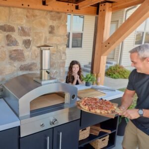 Timber Rock Outdoor Pizza Oven Cook Station - Image 13