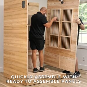 Rylan Indoor Infrared Sauna – 2 Person - Image 13