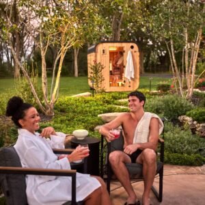 Lennon Outdoor Cube Sauna – 4-6 Person - Image 12